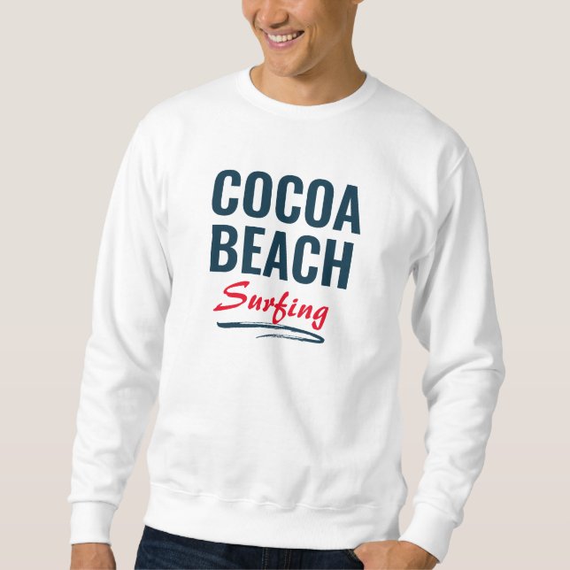 Cocoa Beach Floride Sweatshirt (Devant)