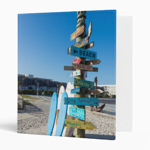 Cocoa Beach Tiki Totem Binder