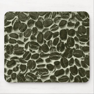 cocoa coffee beans mouse pad