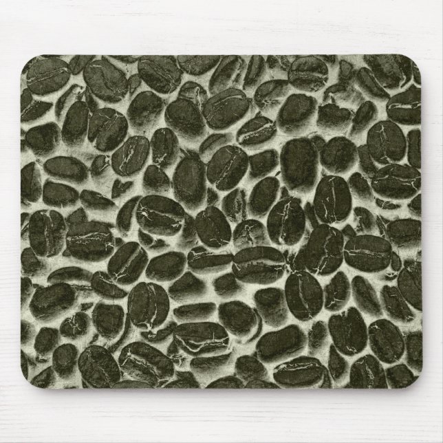 cocoa coffee beans mouse pad (Front)