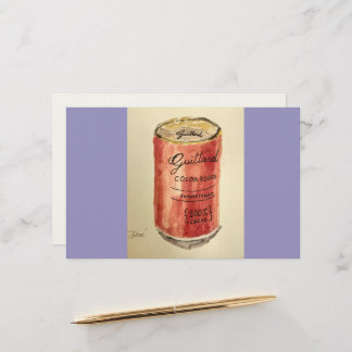 Cocoa Flat Notecard Stationery