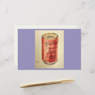 Cocoa Flat Notecard Stationery