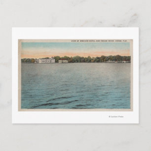 Cocoa, Florida - View of Brevard Hotel & Indian Postcard