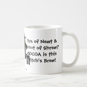 Cocoa is this Witch's Brew! A Cheeky Witch Mug