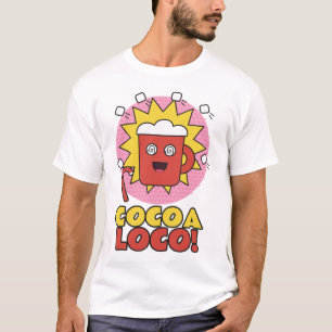 Cocoa Loco Funny Hot Chocolate Christmas T-Shirt
