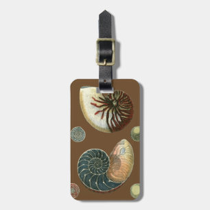 Cocoa Shell Luggage Tag