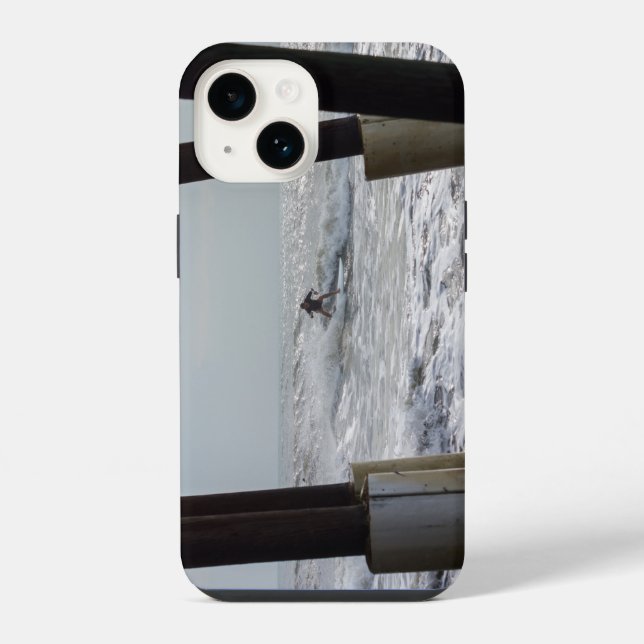 Cocoa Surfing iPhone Case (Back)