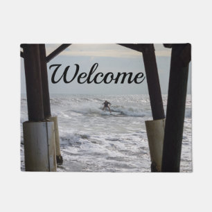 Cocoa Surfing Welcome Doormat