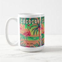 CocoCay Bahamas Retro Flamingo Souvenir 1950s