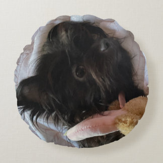 CocoChanel ‘Pretty Puppy’ Collection Round Pillow