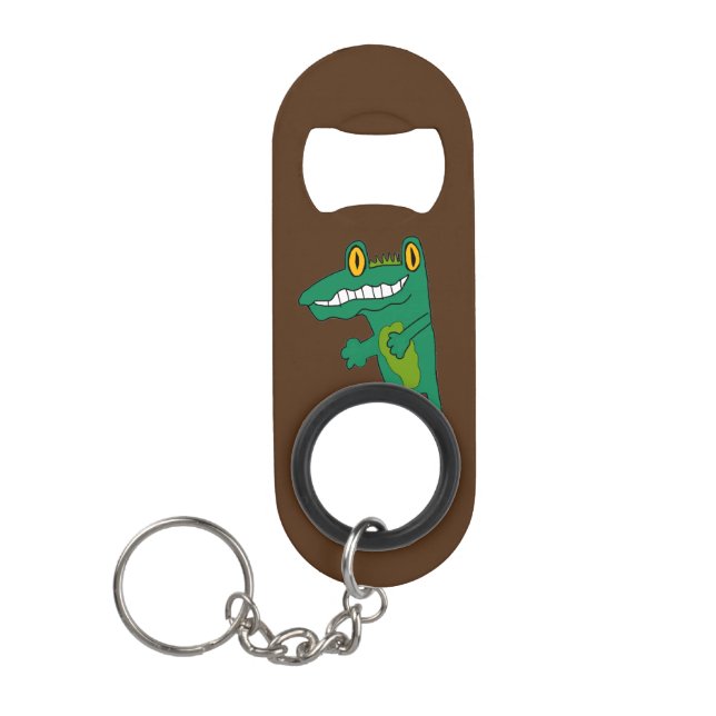 cocodrilito keychain bottle opener (Front)