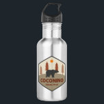 Coconino National Forest Bear 532 Ml Water Bottle<br><div class="desc">The Coconino National Forest is one of the most diverse National Forests in the country with landscapes ranging from the famous red rocks of Sedona to Ponderosa pine forests,  from southwestern desert to alpine tundra.</div>