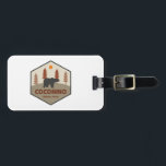 Coconino National Forest Bear Luggage Tag<br><div class="desc">The Coconino National Forest is one of the most diverse National Forests in the country with landscapes ranging from the famous red rocks of Sedona to Ponderosa pine forests,  from southwestern desert to alpine tundra.</div>