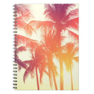 Coconut Beach: Vintage Tropical Warmth. Notebook