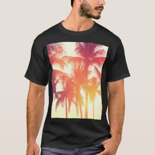 Coconut Beach: Vintage Tropical Warmth. T-Shirt