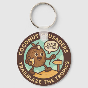 Coconut Crusaders Trailblaze The Tropics Keychain