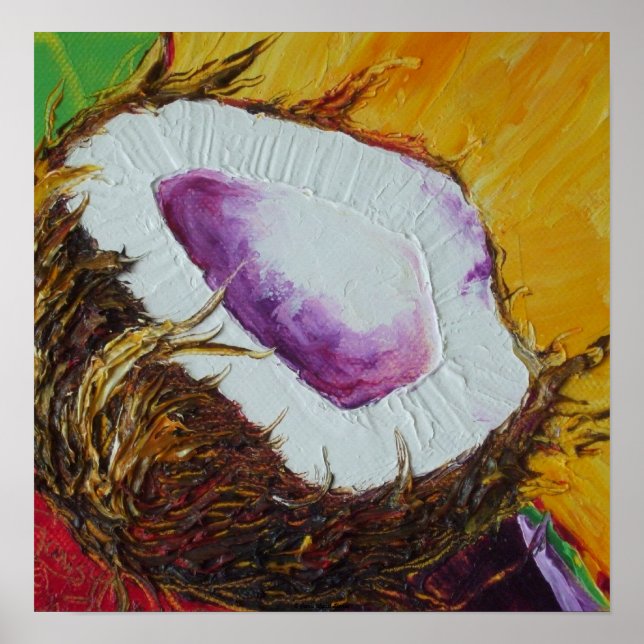 Coconut Fine Art Poster (Front)