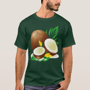 Coconut Illustration Hand Drawn  T-Shirt