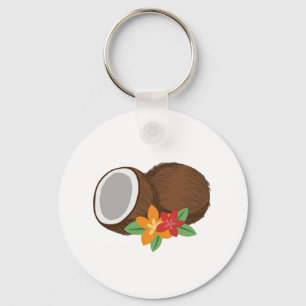 Coconut Keychain