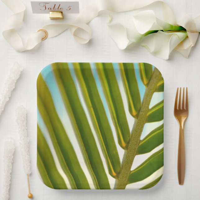 Coconut Leaf Paper Plates (Wedding)