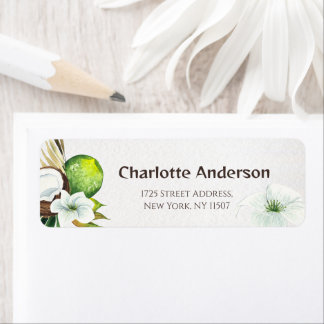 Coconut lime Adresse de retour