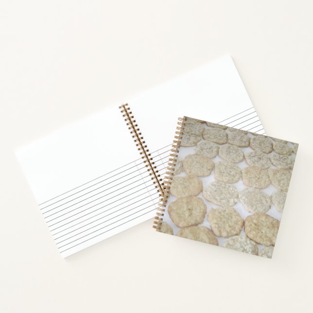 Coconut Oatmeal Cookie  Notebook (Inside)