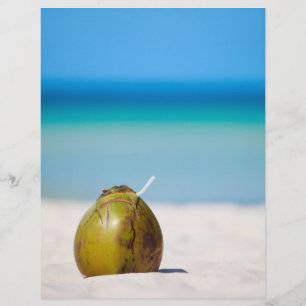 Coconut on the beach flyer