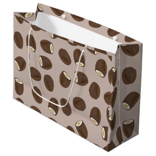 Coconut Pattern Large Gift Bag