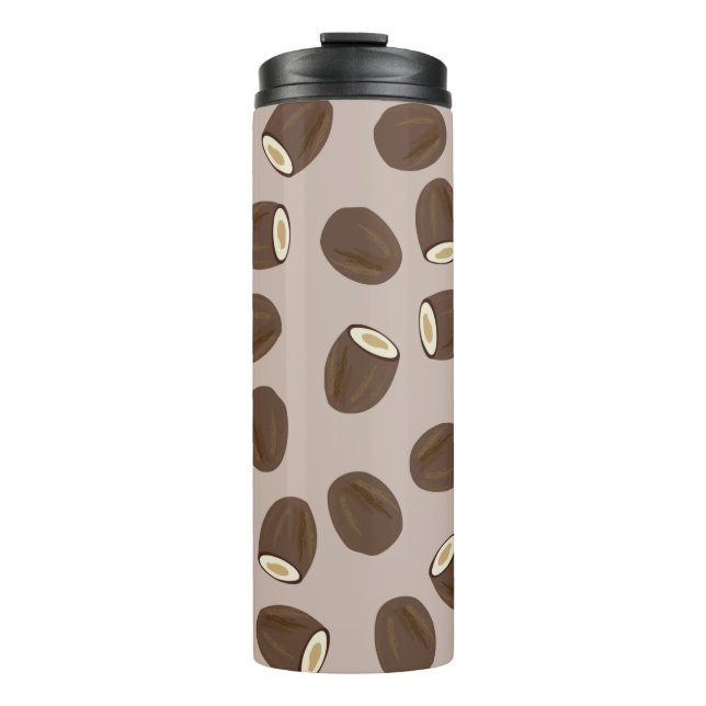 Coconut Pattern Thermal Tumbler (Front)
