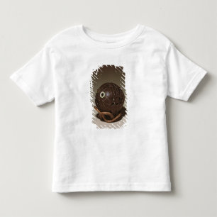 Coconut sculpted into a face, c.1895 toddler t-shirt