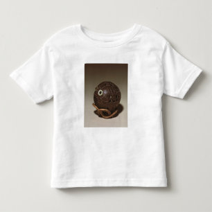Coconut sculpted into a face, c.1895 toddler t-shirt