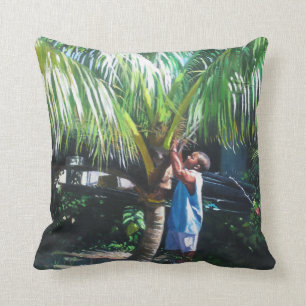 Coconut Shade 2014 Throw Pillow