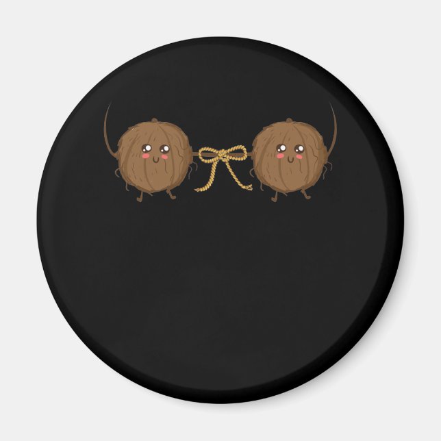 Coconut Summer Coconuts Bra Coconut Magnet (Front)