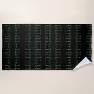 COCONUT TOWN Beach Towel