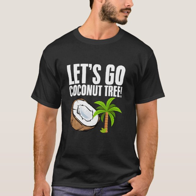 Coconut Tree Meme Kamala Harris Funny Coconut Tree T-Shirt (Front)