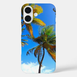 Coconut Tree Phone Case – Blue Sky Tropical Decor