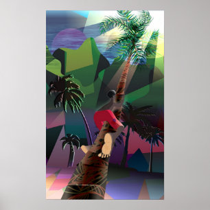 Coconut Tree Poster