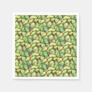 Coconut Tropical Fruit Pattern Napkin