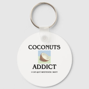 Coconuts Addict Keychain
