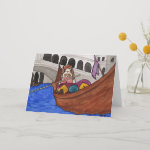 Coconut's Adventures: February Greeting Card A5