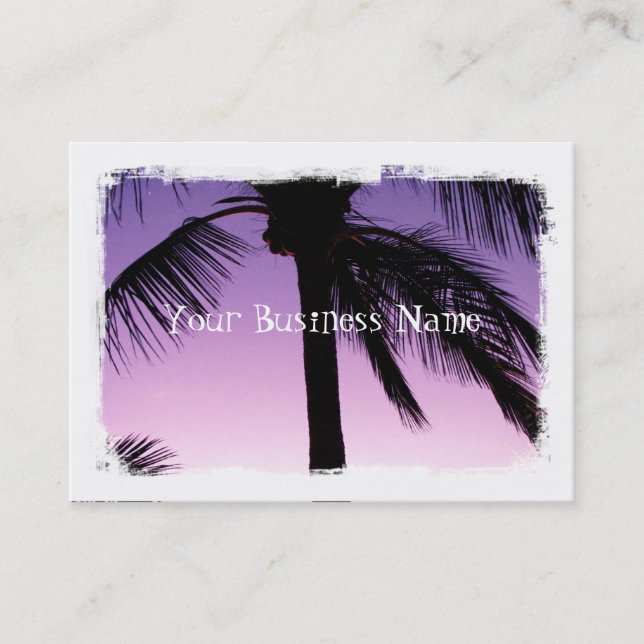 Coconuts in the Wind Business Card (Front)