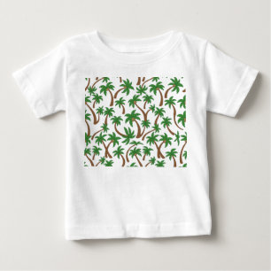 coconuts tree pattern baby T-Shirt
