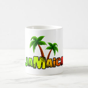Cocotiers jamaïcains tasse colorée