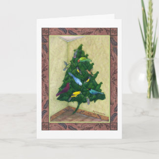 Cocotte Christmas Tree Holiday Card