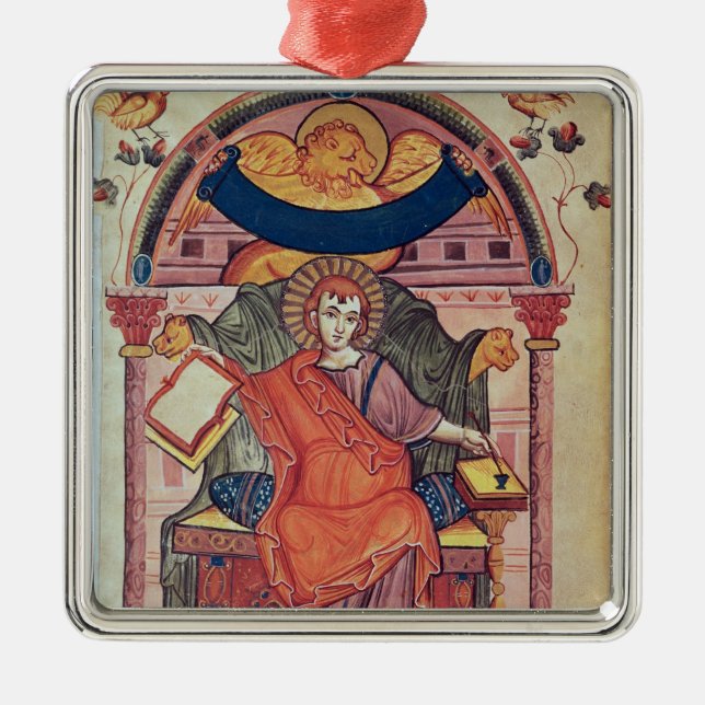 Cod.22 St. Mark, from the Ada manuscript Metal Ornament (Front)