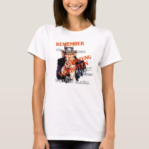Cod fish and Chips is Verboten in Whittier AK T-Shirt