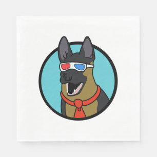 CoD German Shepherd I have no idea what I’m doing  Napkin