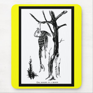 Cod, Hanging on a Branch Mouse Pad