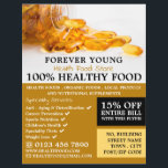 Cod Liver Oil, Health Food Store Advertising Flyer<br><div class="desc">Cod Liver Oil,  Health Food Store Advertising Flyers By The Business Card Store.</div>