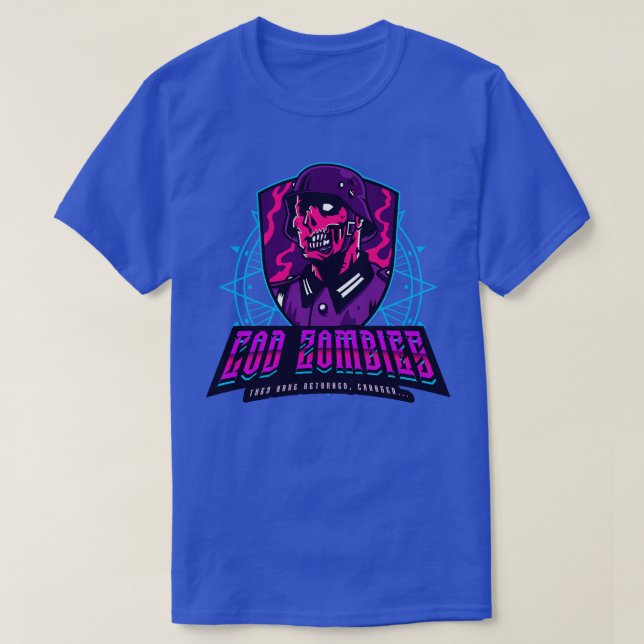 COD ZOMBIES T-Shirt (Design Front)